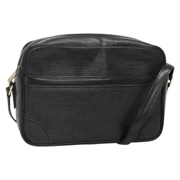 LOUIS VUITTON Epi Trocadero 27 Shoulder Bag Black M52312 LV Auth 132547 - Picture 2 of 16